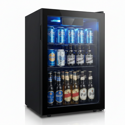 VOIDIAL Vault™ Ultra Quiet Beverage Mini-Refrigerator